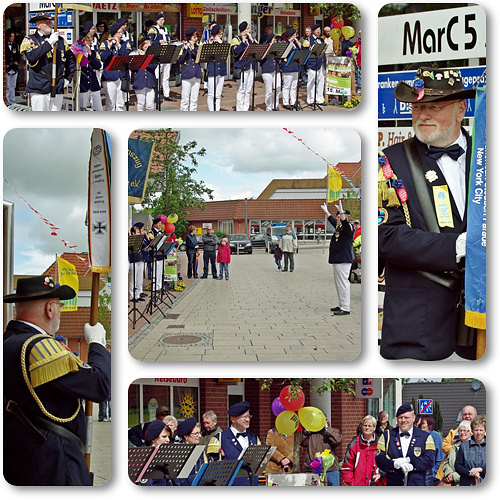 Fotoalbum zur Cadenberger Marktplatz-Einweihung mit dem Spielmannszug am 15. Mai 2011 - Fotos & Copyright: A. Protze - Klick auf die kleinen Bilder vergrert.