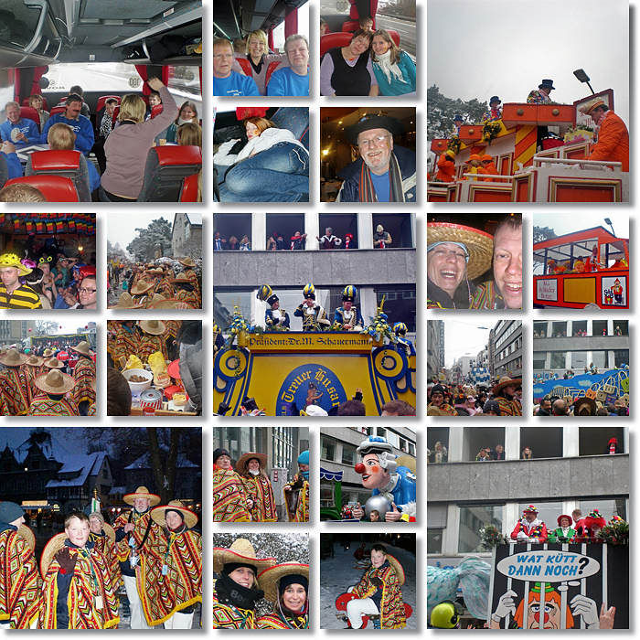 Spielmannszug Cadenberge - Fotoalbum zum Karneval in Bergisch Gladbach und Kln Februar 2010 - Klick auf die Bilder vergrert.