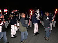 Laternelaufen mit dem Spielmannszug Cadenberge am  12.10.07 - Klick vergrert