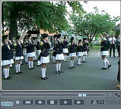 Video-Clip: Cadenberger Spielmannszug mit ''Rivers of Babylon'' beim Schtzenfest am Samstag, 27.06.2009 - Klick auf das Foto startet den Download ...
