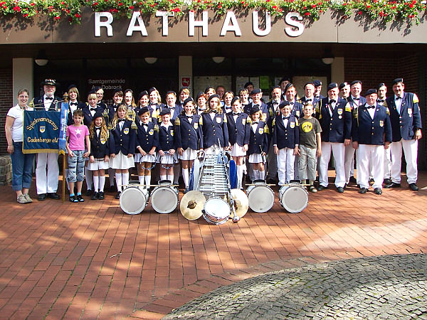 Cadenberger Spielmannszug am 24.6.07 - Klick vergrert