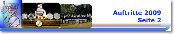 Auftritte 2009
Seite 2